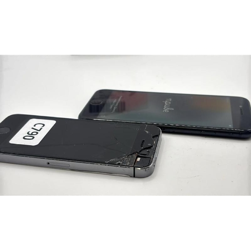 9177 - X2 APPLE IPHONES: IPHONE 5S / A1457 / 16GB / IMEI: 352046066560688 / IPHONE 7 / A1778 / 32GB / IMEI:... 