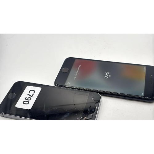 9177 - X2 APPLE IPHONES: IPHONE 5S / A1457 / 16GB / IMEI: 352046066560688 / IPHONE 7 / A1778 / 32GB / IMEI:... 