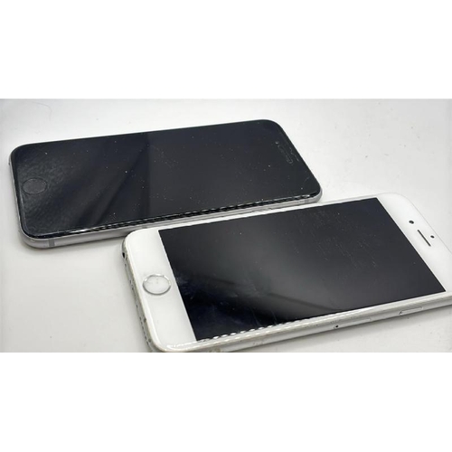 9178 - X2 APPLE IPHONES: IPHONE6 / A1586 / 64GB / IMEI: 356982066914374 & IPHONE 6S / A1688 / 32GB / IMEI: ... 