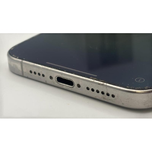 9301 - APPLE IPHONE 15 PRO MAX / A3106 / 256GB / IMEI: 354694986666354 / I-CLOUD LOCKED