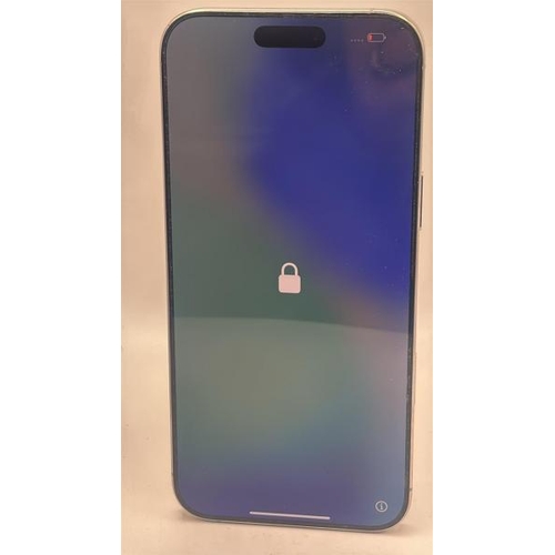 9303 - APPLE IPHONE 16 PRO MAX / A3296 / 512GB / IMEI: 350108721466164 / I-CLOUD LOCKED