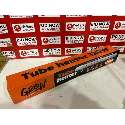 8140 - NEW GROW GADGETS 120W TUBE HEATER