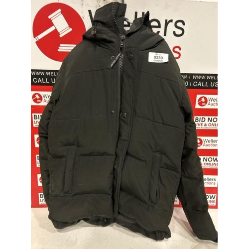 8239 - GENTS PRE-OWNED CANADA GOOSE BLACK COAT / S