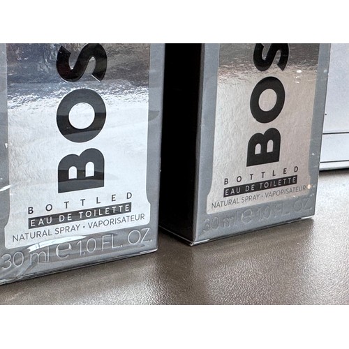 4113 - HUGO BOSS: BOSS BOTTLED GIFT SET 2 X 30ML EAU DE TOILETTE / NEW & SEALED