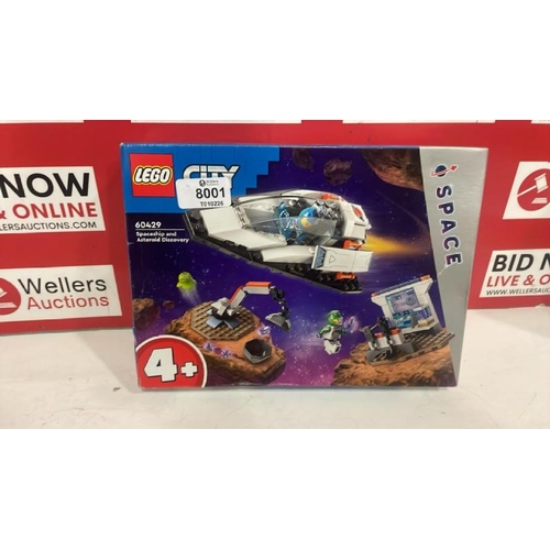 8001 - NEW LEGO SET 60429 SPACESHIP AND ASTEROID DISCOVERY