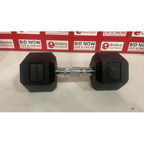 8027 - 10 KG DUMBBELL