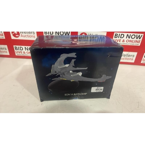 8036 - COLLECTABLE STAR TREK SON' A BATTLESHIP