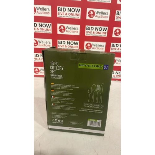 8048 - ROYAL FORD 16 PC CUTLERY SET