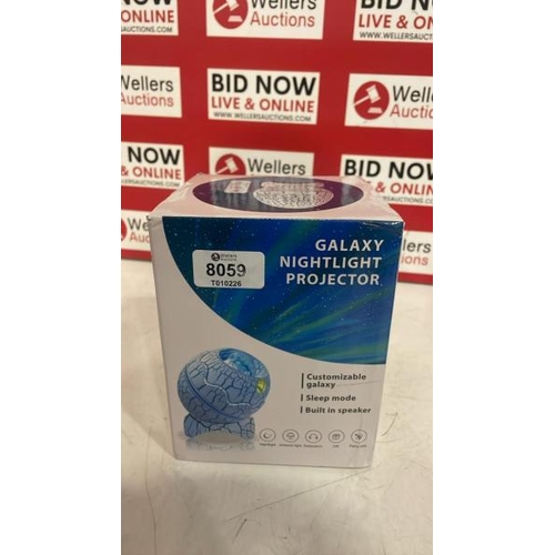 8059 - GALAXY NIGHTLIGHT PROJECTOR WITH REMOTE CONTROL