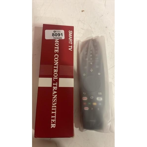 8091 - SMART TV REMOTE CONTROL TRANSMITTER