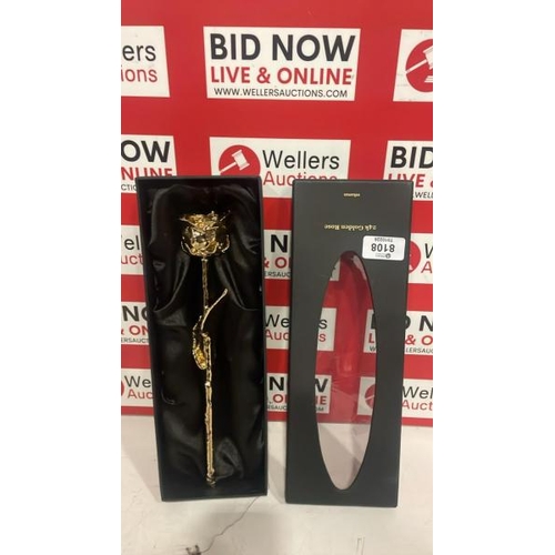 8108 - MENKIND ROSE DIPPED IN 24K GOLD