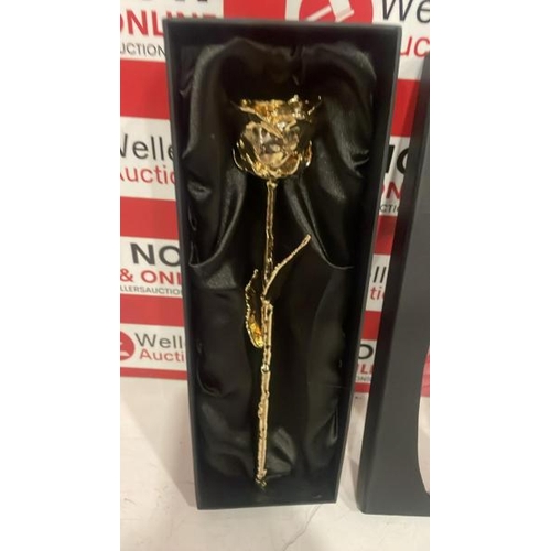 8108 - MENKIND ROSE DIPPED IN 24K GOLD