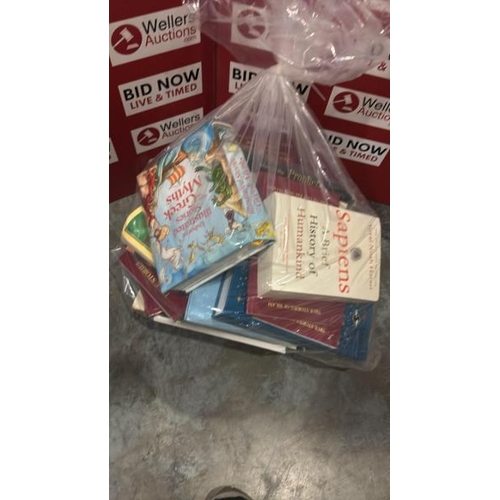 1200 - BAG OF BOOKS