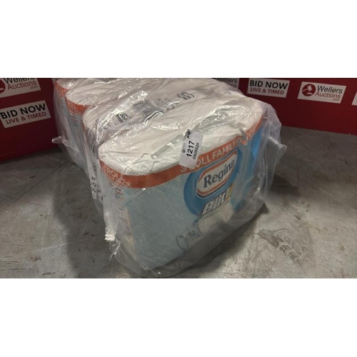 1217 - 4X 3 PACK OF REGINA KITCHEN TOWEL