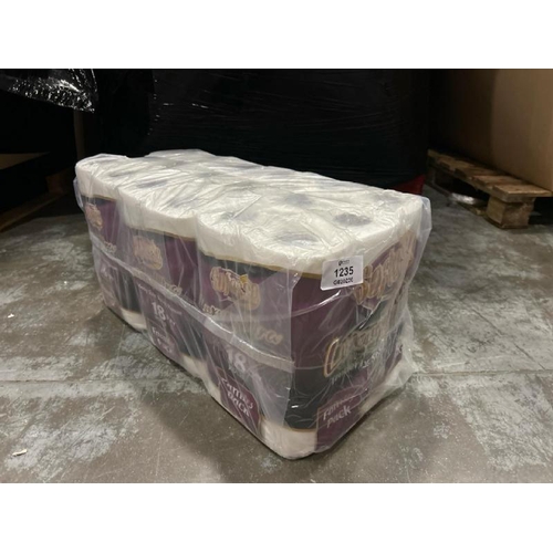 1235 - X6 NEW PACKS OF 18 SOFTESSE LUXURY ULTRA  TOILET TISSUE