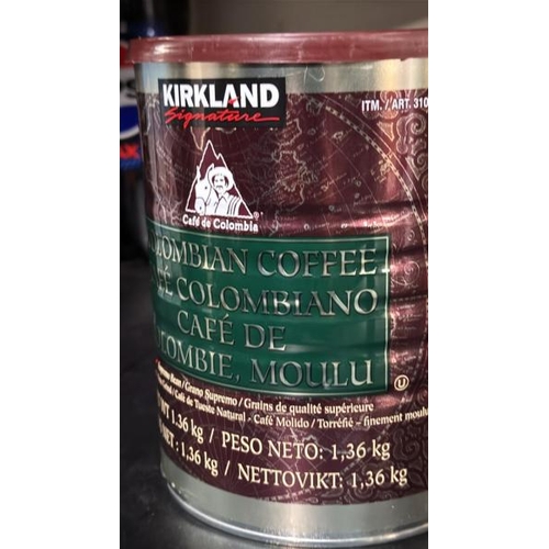 9025 - KIRKLAND SIGNATURE COLUMBIAN COFFEE 1.36KG