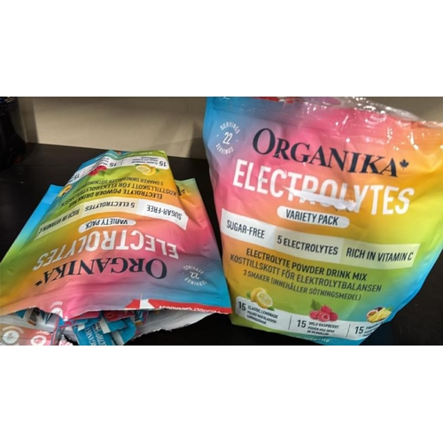 9034 - SELECTION OF ORGANIKA ELECTROLYTES VARIETY