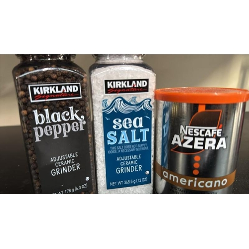 9055 - BLACK PEPER, SEA SALT AND NESCAFE AZERA COFFEE