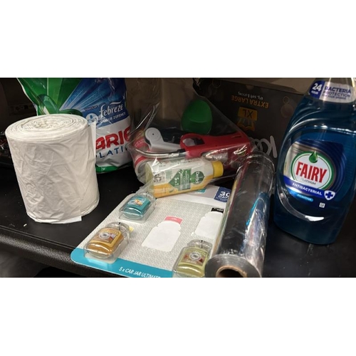 9085 - ASSORTED HOME GOODS INCL. FAIRY PLATINUM ETC.