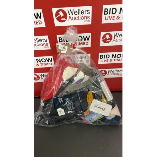 7625 - BAG OF BRAND NEW MIXED INC. SOCKS, HATS