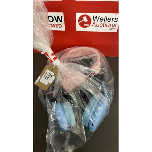 7730 - BAG OF HEAPHONES INC. SONY