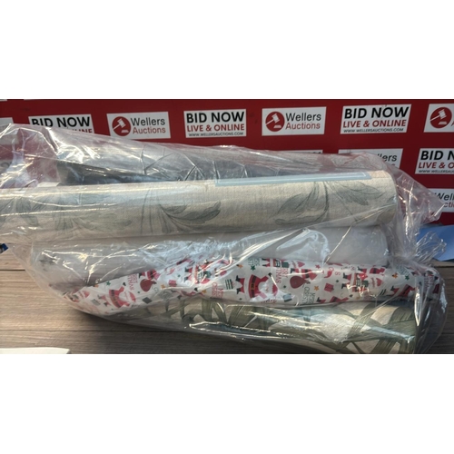 9148 - BAG OF WALLPAPER AND WRAPPING PAPER / UP