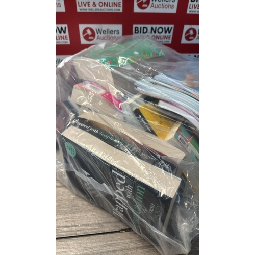 9157 - BAG OF BOOKS / CW