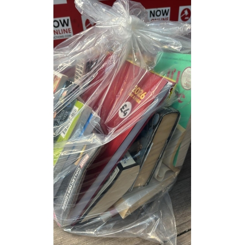 9160 - BAG OF BOOKS / CW