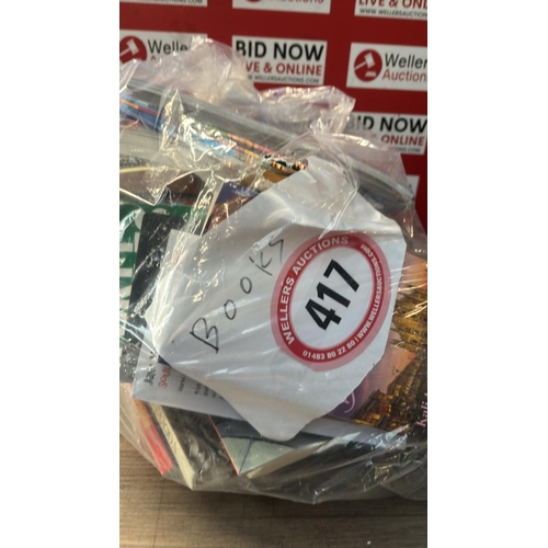 9161 - BAG OF BOOKS / CW