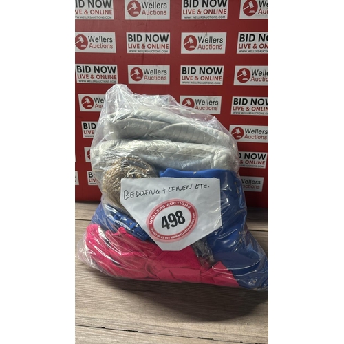 9283 - BAG OF BEDDING AND LINEN / OOO