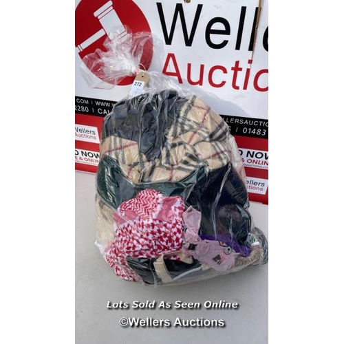 5650 - BAG OF SCARFS AND HATS