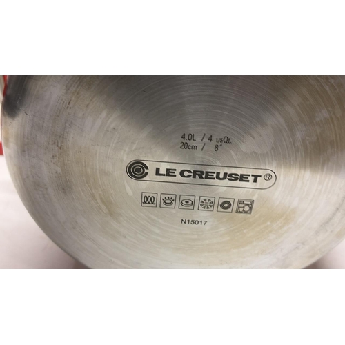 3055 - LE CRUSET 20CM SAUCEPAN