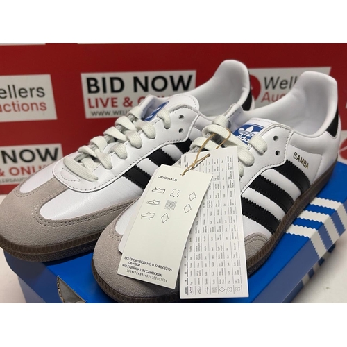 3096 - NEW ADIDAS SAMBA OG TRAINERS, UK 6