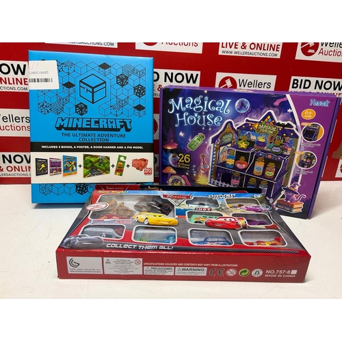 3103 - X3 NEW TOYS INC. MINECRAFT ULTIMATE ADVENTURE COLLECTION