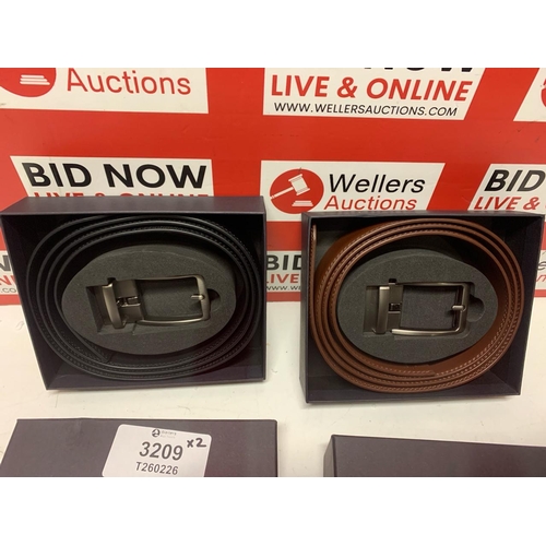 3209 - X2 NEW BUCKLEY BELTS