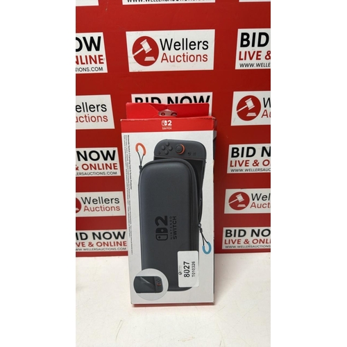 8027 - OFFICIAL NINTENDO SWITCH 2 CARRY CASE WITH SCREEN PROTECTORS