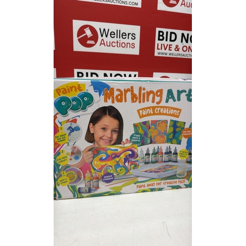 8042 - X3 CRAFT SETS T-SHIRT DESIGN, MARBLING ART & SCOOBY DOO SET