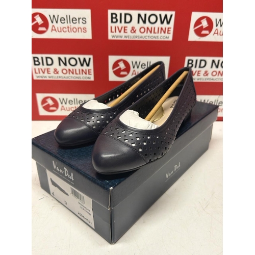 7057 - NEW VAN DAL MIDNIGHT LEATHER SIZE 4