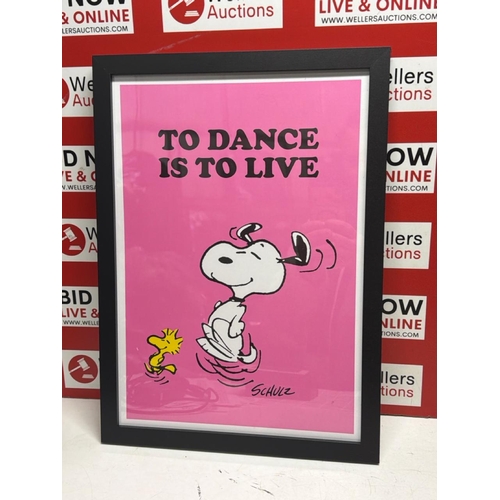 7063 - NEW SNOOPY  & PEANUT PICTURE