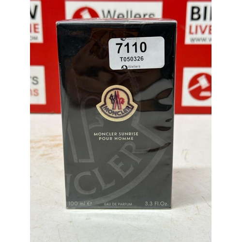 7110 - MONCLER SUNRISE POUR HOMME / EAU DE PARFUM / 100ML