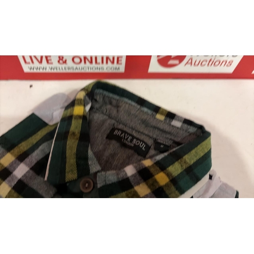 8054 - GENTS NEW BRAVE SOUL LONDON SHIRT, S