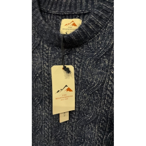 8055 - GENTS NEW FISK MOUNAINEERING CREW NECK SWEATER, XL