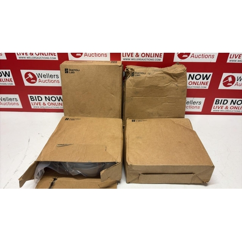 8065 - X4 NEW BAMBU LAB PRINTER FILAMENT