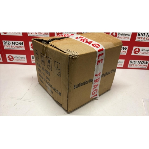 8070 - X12 NEW SUBLIMATION 11OZ MUGS