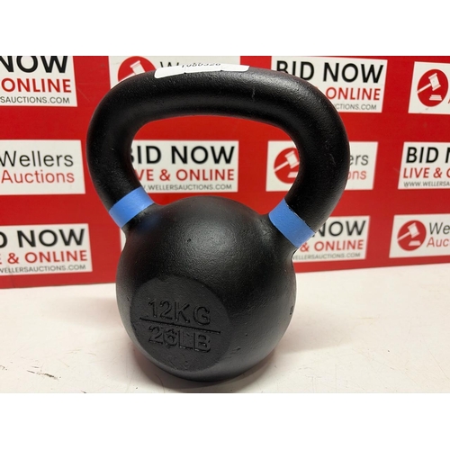 8089 - NEW 12KG KETTLE BELL