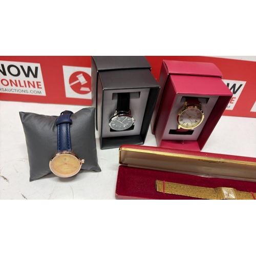 8102 - ASSORTED WATCHES INC. SEKONDA, KENNETH COLE, VINTAGE ROTARY (IN CASE), ETC