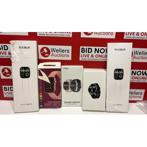 8103 - X5 NEW SMART WATCHES INC. TOOBUR AND GILLSO