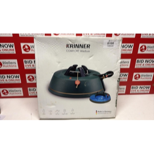 8108 - NEW KRINER COMFORT MEDIUM CHRISTMAS TREE STAND