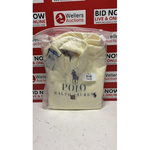 8182 - GENTS NEW RALPH LAUREN POLO  1/2 ZIP FUNNEL JUMPER RRP$125 / SIZE M