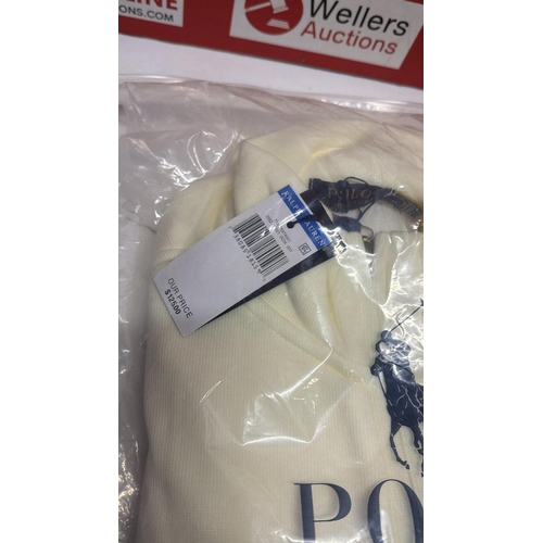 8182 - GENTS NEW RALPH LAUREN POLO  1/2 ZIP FUNNEL JUMPER RRP$125 / SIZE M